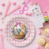 Osterkorb Pappteller (Party)