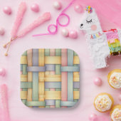 Osterkorb Pappteller (Party)