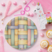 Osterkorb Pappteller (Party)