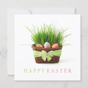 Osterkorb Picnic-Party Einladung