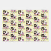 Osterkorb TabbyKitten Geschenkpapier Set (Vorderseite)