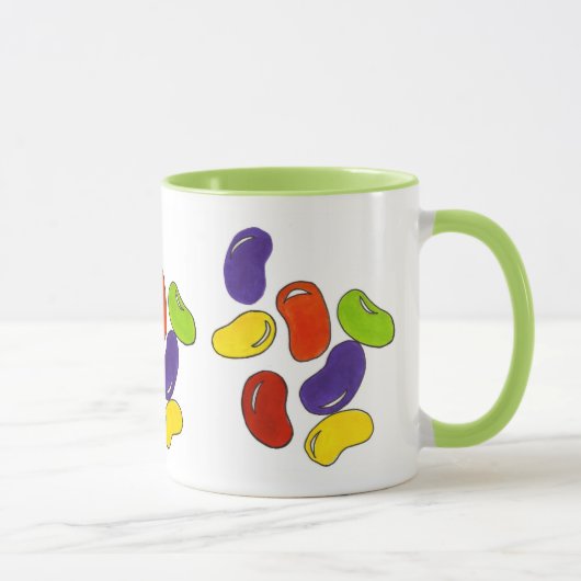 Osterkörbchen Candy Jelly Bean Jellybohnenkandies Tasse (Rechts)