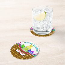 Osterkörbchen Gelbes Kicheneier