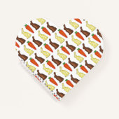 Osterkörbchen Schokolade Bunny Rabbit Karotten Can Notizbuch (Vorderseite)