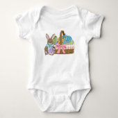 Osterkorbdrache Baby Strampler (Vorderseite)