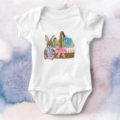 Osterkorbdrache Baby Strampler