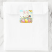 Osterkörbe Bunny Aufkleber (Tasche)