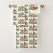 Osterkörbe Drachen Eier Badhandtuch Set (Insitu)