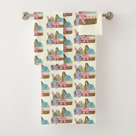 Osterkörbe Drachen Eier Badhandtuch Set (Insitu)