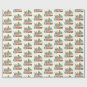 Osterkörbe Drachen Eier Geschenkpapier (Flach)