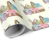 Osterkörbe Drachen Eier Geschenkpapier (Rolleneckpunkt)