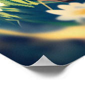 Osterkörbe Frühlingseier Poster (Ecke)