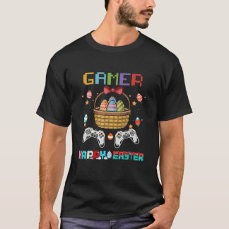Osterkörbe Gamer Videospielcontroller mit EAD T-Shirt