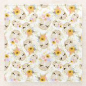 Osterkörbe Glasuntersetzer (Vorderseite)