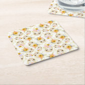 Osterkörbe Rechteckiger Pappuntersetzer (angewinkelt)