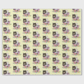 Osterkörbe Tabby Kitten Geschenkpapier (Flach)