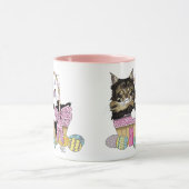 Osterkörbe Tabby Kitten Tasse (Zentrum)