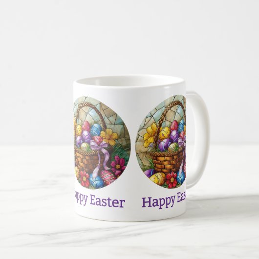 Osterkörbe Tasse (VorderseiteRechts)