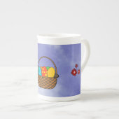 Osterkörbe-Tasse Porzellantasse (Vorderseite Rechts)