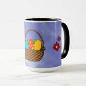 Osterkörbe-Tasse Tasse (VorderseiteRechts)
