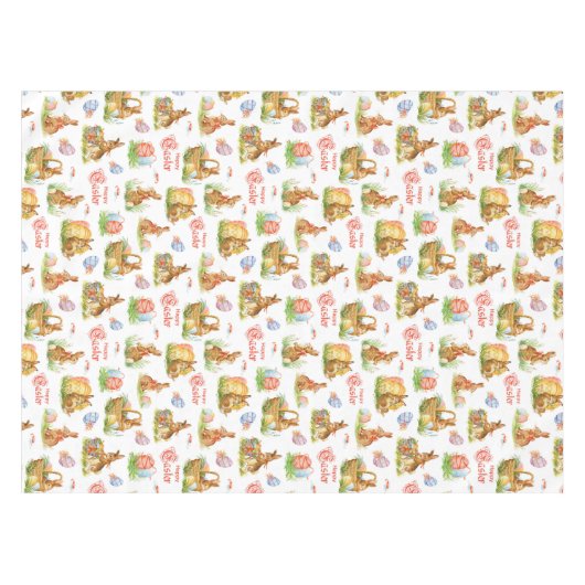 Osterkörbe Tischdecke (Vorderseite (Horizontal))