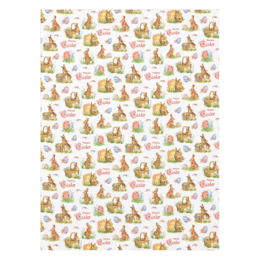 Osterkörbe Tischdecke (Vorderseite)