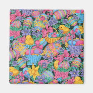 Osterkörbe und Eier Magnet