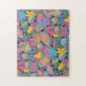 Osterkörbe und Eier Puzzle (Vertikal)