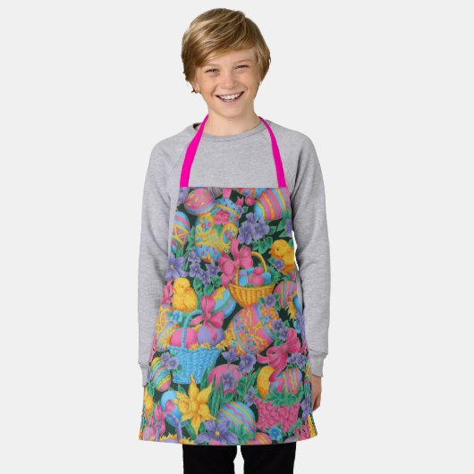 Osterkörbe und Eier Schürze (Getragen)