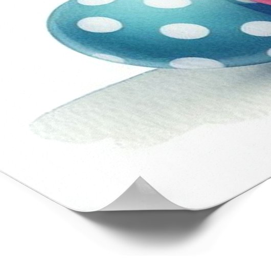 Osterkorbplakat Poster (Ecke)