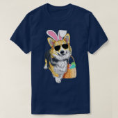 Osterkorgi Schwarz und Tan T-Shirt (Design vorne)