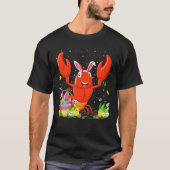Osterkrabbe Bunny Egg Jagd Crawfish Ostern T-Shirt (Vorderseite)