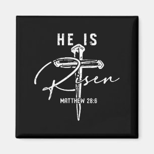 Osterkreuz Auferstandener Jesus Christliche Männer Magnet