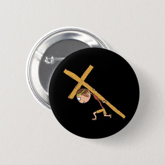 Osterkreuz Button (Vorne & Hinten)