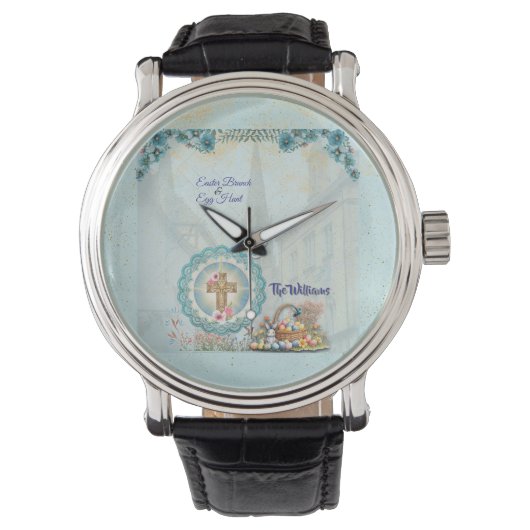 Osterkreuz eWatch Uhr (Vorderseite)