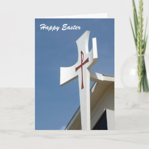 Osterkreuz Feiertagskarte