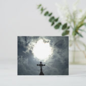Osterkreuz Feiertagspostkarte (Stehend Vorderseite)