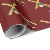 Osterkreuz Geschenkpapier (Rolleneckpunkt)