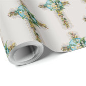 Osterkreuz Geschenkpapier (Rolleneckpunkt)
