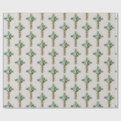 Osterkreuz Geschenkpapier (Flach)