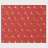 Osterkreuz Geschenkpapier (Flach)