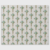 Osterkreuz-Geschenkpapier Geschenkpapier (Flach)