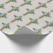 Osterkreuz-Geschenkpapier Geschenkpapier (Ecke)