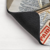 Osterkreuz in der Bibel Mousepad (Ecke)