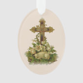 Osterkreuz Ornament (Vorderseite)
