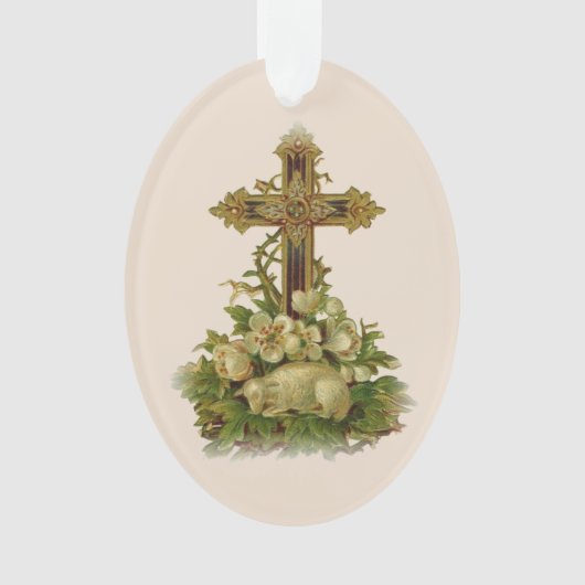 Osterkreuz Ornament (Vorderseite)