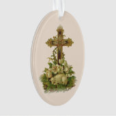 Osterkreuz Ornament (Vorderseite)