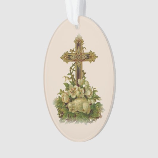 Osterkreuz Ornament (Vorderseite)