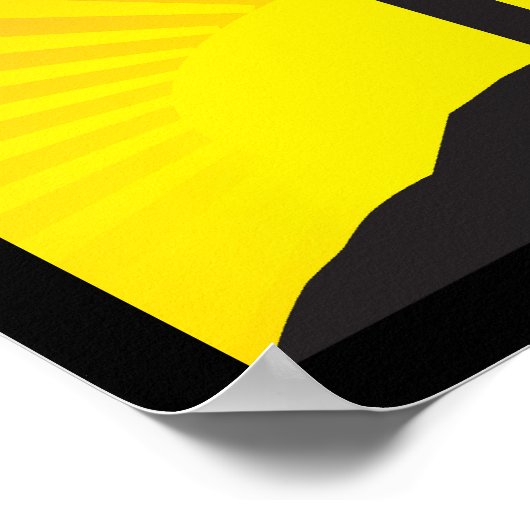 Osterkreuz Poster (Ecke)