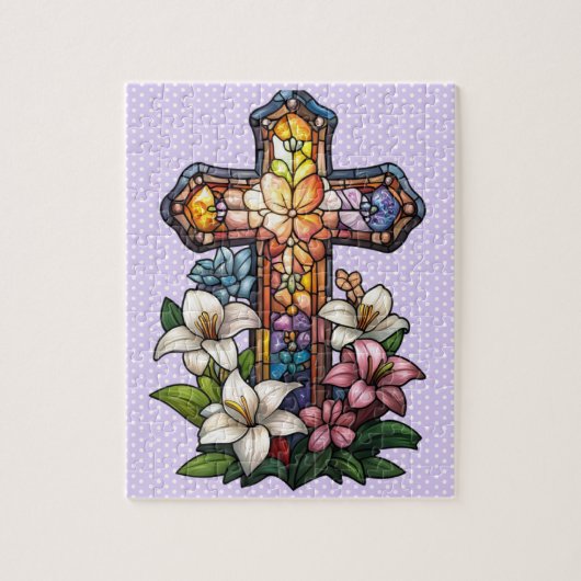 Osterkreuz Puzzle (Vertikal)